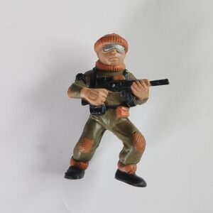 Vintage 1987 Soma Guts and Glory Rubber Action Figure Military Toy 1980s…